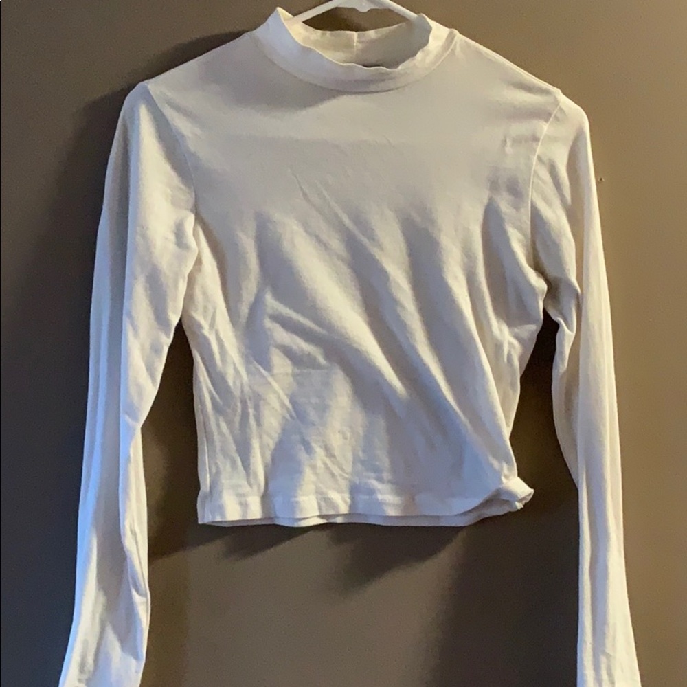 Crop Top Turtle Neck